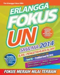 Image of Erlangga fokus UN  SMA /MA 2014
