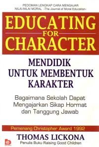 Image of Mendidik untuk membentuk karakter